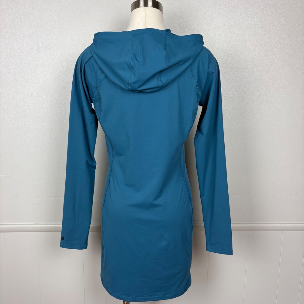 Mountain Hardwear Womens Crater Lake Dress NWT‎ Sz M Baltic Blue Long Sleeve UPF - Picture 8 of 15